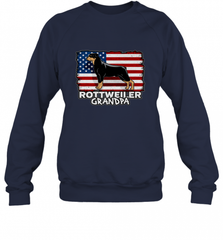 Mens Rottweiler Grandpa Crewneck Sweatshirt Crewneck Sweatshirt - Nice-Tshirts4u