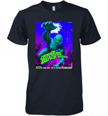 Vintage Water Lagoon Creature  Classic Horror Movie Tee Men's Premium T-Shirt Men's Premium T-Shirt - Nice-Tshirts4u