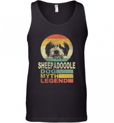 Sheepadoodle Dog Myth Legend Men's Tank Top Men's Tank Top - Nice-Tshirts4u