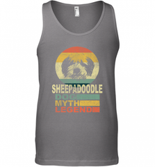 Sheepadoodle Dog Myth Legend Men's Tank Top Men's Tank Top - Nice-Tshirts4u