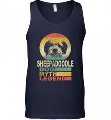 Sheepadoodle Dog Myth Legend Men's Tank Top Men's Tank Top - Nice-Tshirts4u