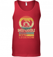 Sheepadoodle Dog Myth Legend Men's Tank Top Men's Tank Top - Nice-Tshirts4u