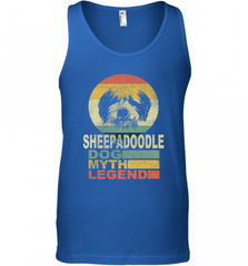 Sheepadoodle Dog Myth Legend Men's Tank Top Men's Tank Top - Nice-Tshirts4u