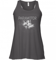 Paramotor Shirt PPG Powered Paraglider Women's Racerback Tank Women's Racerback Tank - Nice-Tshirts4u