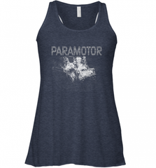Paramotor Shirt PPG Powered Paraglider Women's Racerback Tank Women's Racerback Tank - Nice-Tshirts4u