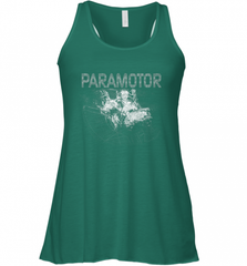 Paramotor Shirt PPG Powered Paraglider Women's Racerback Tank Women's Racerback Tank - Nice-Tshirts4u