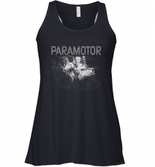 Paramotor Shirt PPG Powered Paraglider Women's Racerback Tank Women's Racerback Tank - Nice-Tshirts4u
