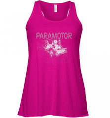 Paramotor Shirt PPG Powered Paraglider Women's Racerback Tank Women's Racerback Tank - Nice-Tshirts4u