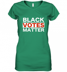 Black Votes Matter T Shirt Election Voters Rights BLM Pride Women's V-Neck T-Shirt Women's V-Neck T-Shirt - Nice-Tshirts4u