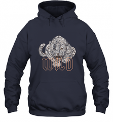 Wild Jaguar Leopard Cheetah Print Graphic Hooded Sweatshirt Hooded Sweatshirt - Nice-Tshirts4u