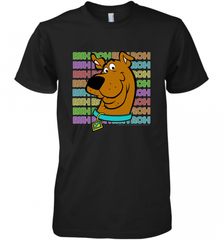 Kids Scooby Doo Ruh Roh Neon Text Stack Men's Premium T-Shirt Men's Premium T-Shirt - Nice-Tshirts4u