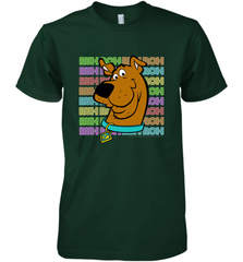 Kids Scooby Doo Ruh Roh Neon Text Stack Men's Premium T-Shirt Men's Premium T-Shirt - Nice-Tshirts4u