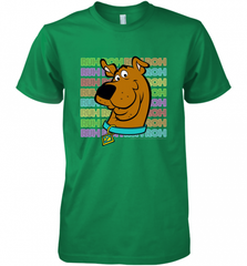 Kids Scooby Doo Ruh Roh Neon Text Stack Men's Premium T-Shirt Men's Premium T-Shirt - Nice-Tshirts4u