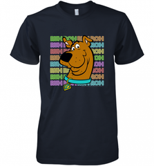 Kids Scooby Doo Ruh Roh Neon Text Stack Men's Premium T-Shirt Men's Premium T-Shirt - Nice-Tshirts4u