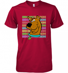 Kids Scooby Doo Ruh Roh Neon Text Stack Men's Premium T-Shirt Men's Premium T-Shirt - Nice-Tshirts4u