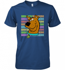 Kids Scooby Doo Ruh Roh Neon Text Stack Men's Premium T-Shirt Men's Premium T-Shirt - Nice-Tshirts4u