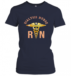 Dialysis Registered Nurse Caduceus Medical Symbol RN Women's T-Shirt