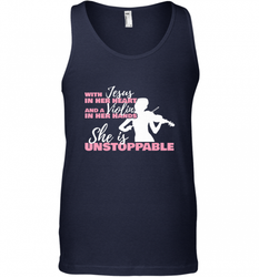 Violin Teacher For A Religious Violinist Men's Tank Top