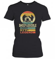 Sheepadoodle Dog Myth Legend Women's T-Shirt Women's T-Shirt - Nice-Tshirts4u