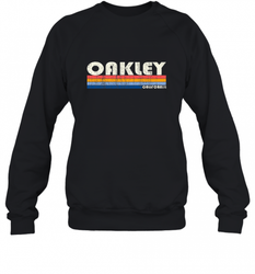 Vintage 70s 80s Style Oakley CA Crewneck Sweatshirt