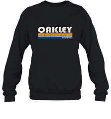 Vintage 70s 80s Style Oakley CA Crewneck Sweatshirt Crewneck Sweatshirt - Nice-Tshirts4u