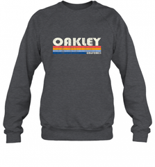 Vintage 70s 80s Style Oakley CA Crewneck Sweatshirt Crewneck Sweatshirt - Nice-Tshirts4u