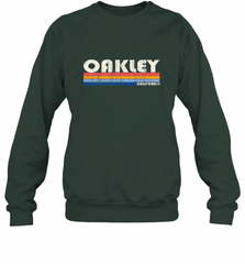 Vintage 70s 80s Style Oakley CA Crewneck Sweatshirt Crewneck Sweatshirt - Nice-Tshirts4u