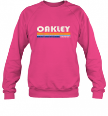 Vintage 70s 80s Style Oakley CA Crewneck Sweatshirt Crewneck Sweatshirt - Nice-Tshirts4u