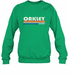 Vintage 70s 80s Style Oakley CA Crewneck Sweatshirt Crewneck Sweatshirt - Nice-Tshirts4u