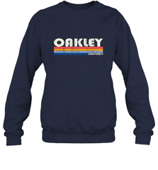Vintage 70s 80s Style Oakley CA Crewneck Sweatshirt Crewneck Sweatshirt - Nice-Tshirts4u