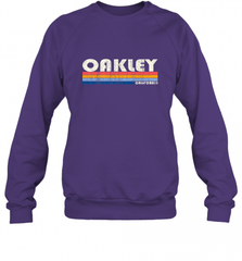 Vintage 70s 80s Style Oakley CA Crewneck Sweatshirt Crewneck Sweatshirt - Nice-Tshirts4u