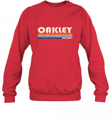 Vintage 70s 80s Style Oakley CA Crewneck Sweatshirt Crewneck Sweatshirt - Nice-Tshirts4u