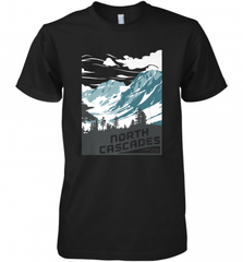 North Cascades National Park Washington Vintage Gift Men's Premium T-Shirt Men's Premium T-Shirt - Nice-Tshirts4u
