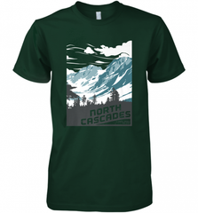 North Cascades National Park Washington Vintage Gift Men's Premium T-Shirt Men's Premium T-Shirt - Nice-Tshirts4u