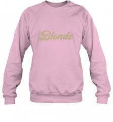 Blonde Hair Color Retro Babe Crewneck Sweatshirt Crewneck Sweatshirt - Nice-Tshirts4u