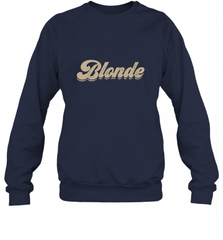 Blonde Hair Color Retro Babe Crewneck Sweatshirt Crewneck Sweatshirt - Nice-Tshirts4u