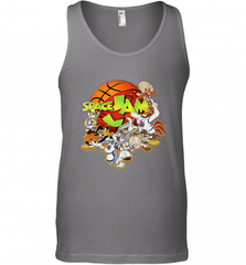Kids Space Jam Group Shot Basketball Logo Men's Tank Top Men's Tank Top - Nice-Tshirts4u