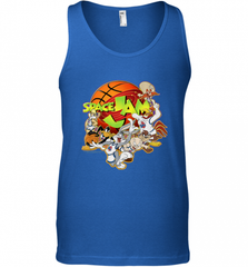 Kids Space Jam Group Shot Basketball Logo Men's Tank Top Men's Tank Top - Nice-Tshirts4u