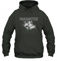 Paramotor Shirt PPG Powered Paraglider Hooded Sweatshirt Hooded Sweatshirt - Nice-Tshirts4u