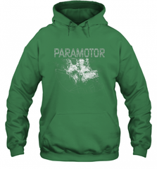 Paramotor Shirt PPG Powered Paraglider Hooded Sweatshirt Hooded Sweatshirt - Nice-Tshirts4u