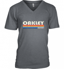 Vintage 70s 80s Style Oakley CA Men's V-Neck Men's V-Neck - Nice-Tshirts4u