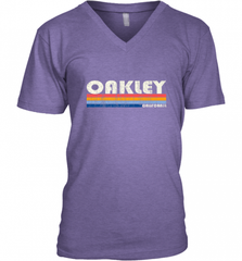 Vintage 70s 80s Style Oakley CA Men's V-Neck Men's V-Neck - Nice-Tshirts4u