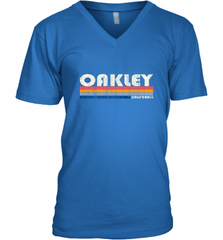 Vintage 70s 80s Style Oakley CA Men's V-Neck Men's V-Neck - Nice-Tshirts4u