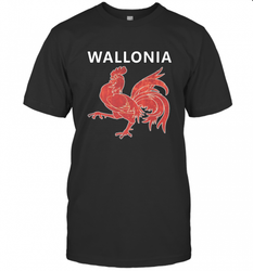 Wallonia National Rooster Heritage Tee Men's T-Shirt