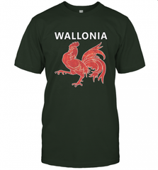 Wallonia National Rooster Heritage Tee Men's T-Shirt Men's T-Shirt - Nice-Tshirts4u