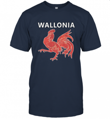 Wallonia National Rooster Heritage Tee Men's T-Shirt Men's T-Shirt - Nice-Tshirts4u
