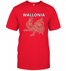 Wallonia National Rooster Heritage Tee Men's T-Shirt Men's T-Shirt - Nice-Tshirts4u