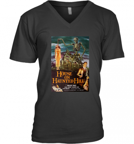 Vintage Movie Poster Men's V-Neck Men's V-Neck / Black / S Men's V-Neck - Nice-Tshirts4u