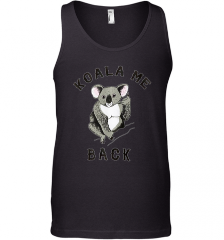 Koala me Back Tee. Cute Morningstar Shirt, Lucifer and Ella Men's Tank Top Men's Tank Top / Black / XS Men's Tank Top - Nice-Tshirts4u