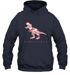 Cute Mimisaurus Tshirt with Floral Dinosaur for Hooded Sweatshirt